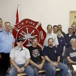 Group shot inside the CK Fire Station at Grande Pointe